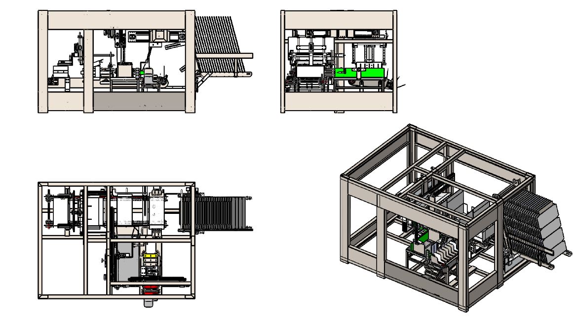 CABOMA WB100 WRAP AROUND CASE PACKAGING MACHINE